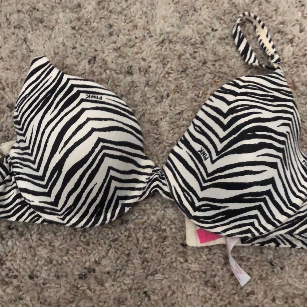 Victoria Secret PINK Zebra Padded Bra